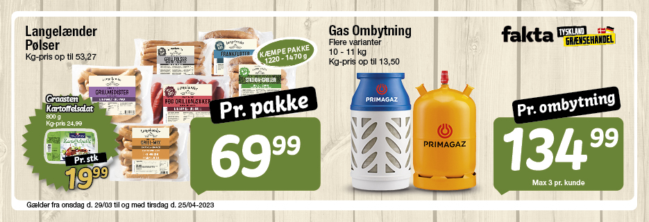 Langelænder pølser og Gas