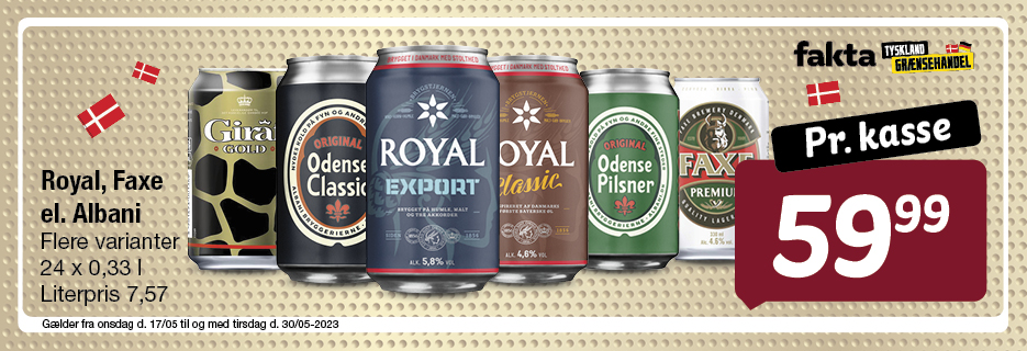 Royal, Faxe el. Odense