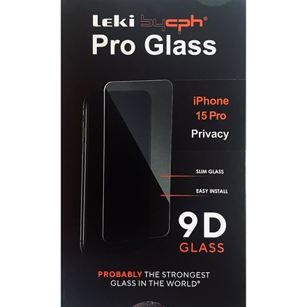 LEKI Danmark Pro Privacy Glass Iphone 15 Pro
