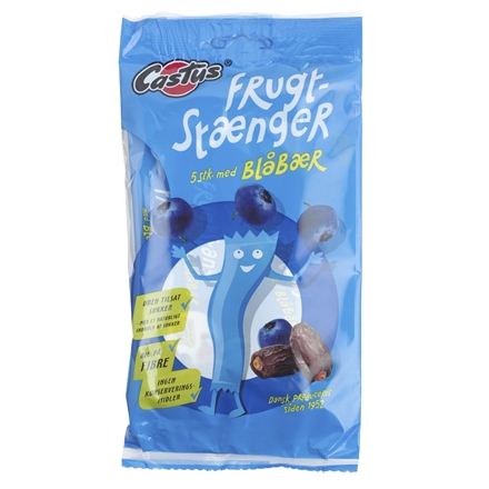 Castus Frugtstænger Blåbær 5x20 g