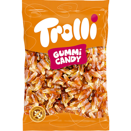 Trolli Gummi Candy Colaflasker 1 kg