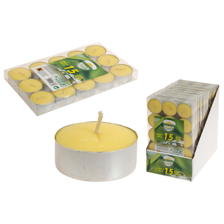 Fyrfadslys 15-pak Citronella