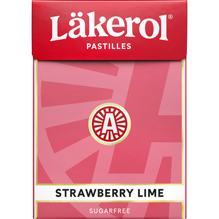 Läkerol Big Pack Strawberry Lime 75g