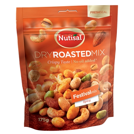 uberørt restaurant Topmøde Nutisal Dry Roasted Festival Mix 175gr