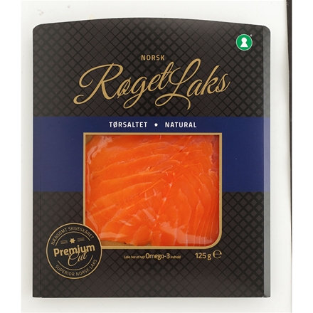 Premium Koldrøget Laks 125g