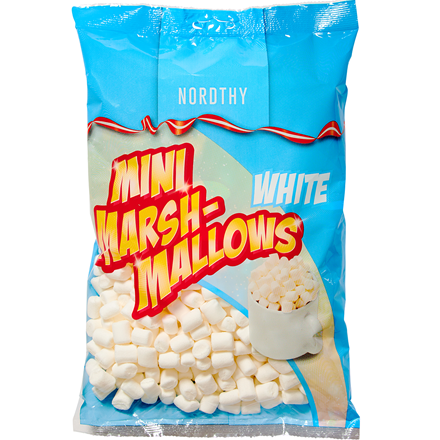 Nordthy Mini Marshmallow White 300 g