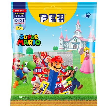 PEZ Maxibag Super Mario 183,5 g
