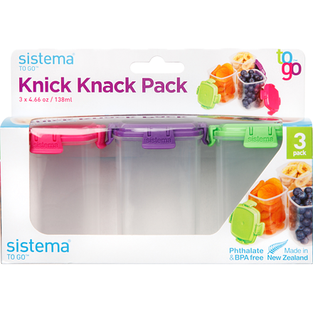 Knick Knack 3 pack 138 ml