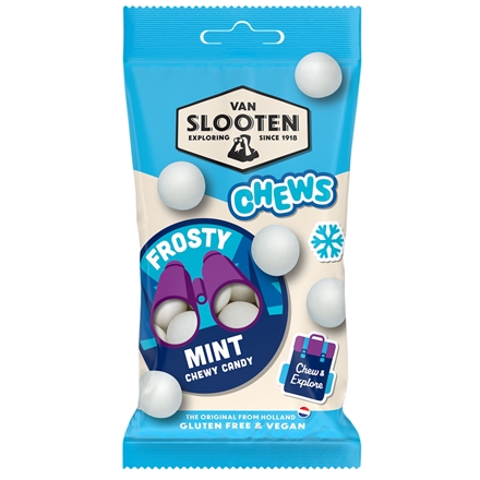 Van Slooten Chews Mint 60 g