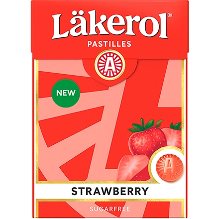 Läkerol Big Pack Strawberry 75 g