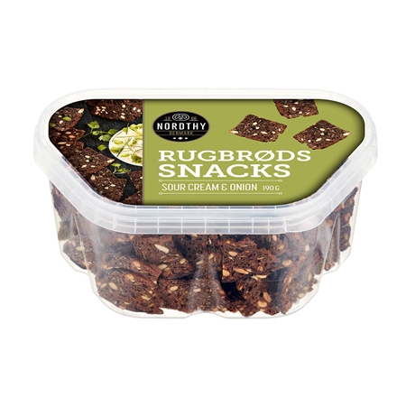 Nordthy Rugbrødssnack med Urtecreme 190 g
