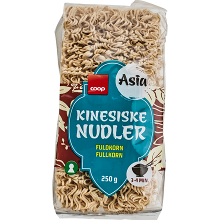 Coop Kinesiske Nudler Fuldkorn 250 g