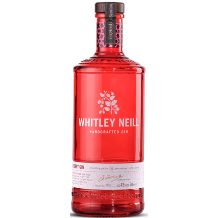 Whitley Neill Raspberry Gin 43% 0,7 l