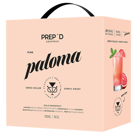 Prep'D Pink Gin Paloma 12% 1,5 l