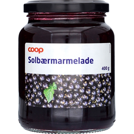 Solbærmarmelade 400 g