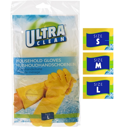 Gummihandsker Latex 2 stk