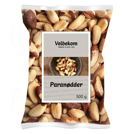 Velbekom Paranødder 500 g.