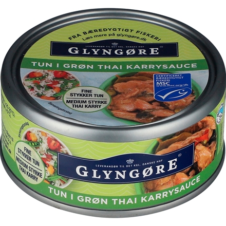 Glyngøre MSC Tun I Grøn Thai karrysauce 150 g