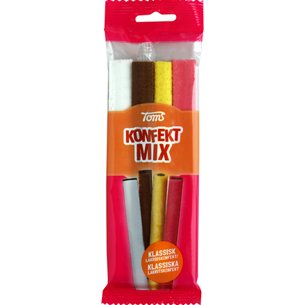 Toms Go'e Stænger Konfekt Mix 116 g