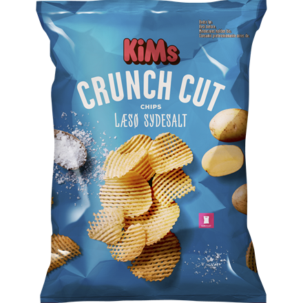 Kims Crunch Cut Læsø Sydesalt 160 g