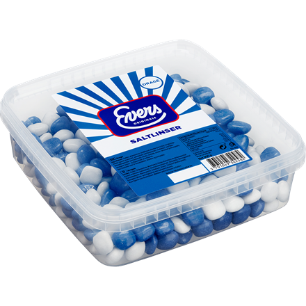 Evers Saltlinser 900 g