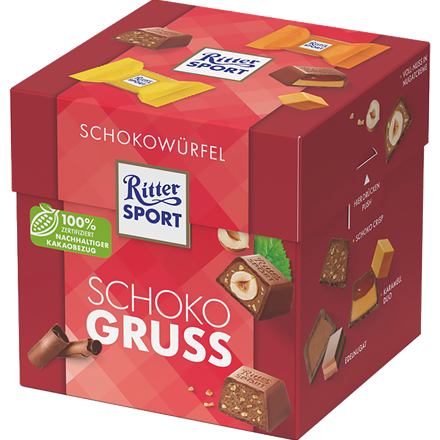 Ritter Sport Box SchokoGruss 176 g