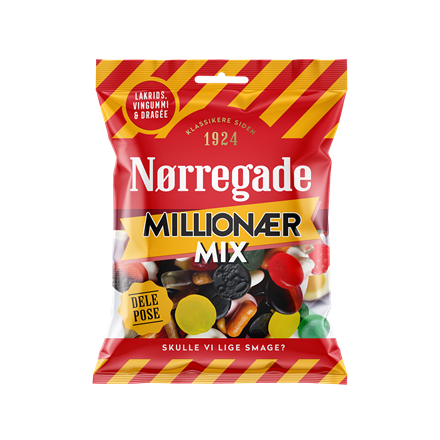 Nørregade Millionær Mix 160 g