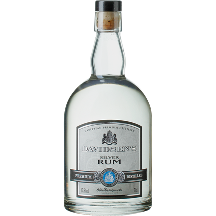 Davidsen's Silver Rum 37,5% 0,7 l 