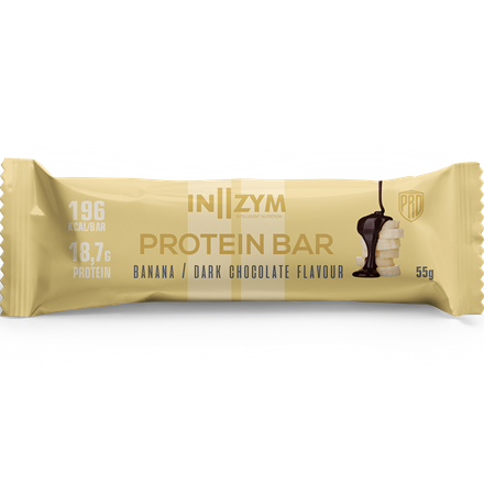 INZYM Protein Bar Banan & Mørkchokolade 55 g
