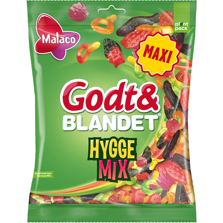 Malaco Godt & Blandet Hygge Mix 325 g