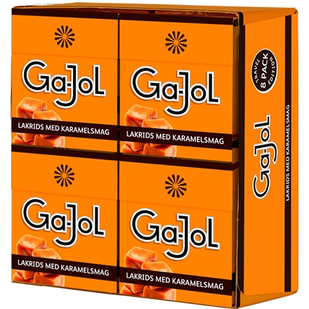 Ga-Jol Lakrids Karamel 8-pak 184 g