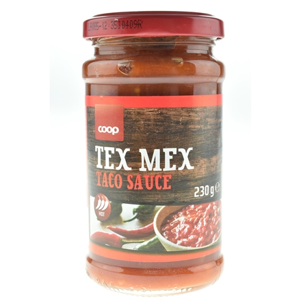 Coop Taco Sauce Hot 230g