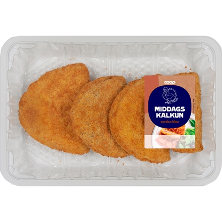 COOP Paneret kalkun med ost 450-550 g