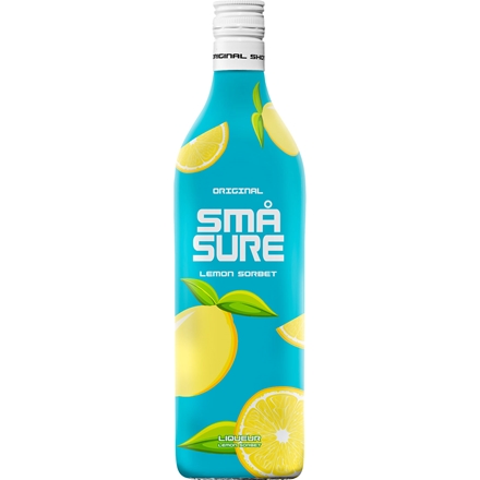 Små Sure Lemon Sorbet 16,4 % 1 l