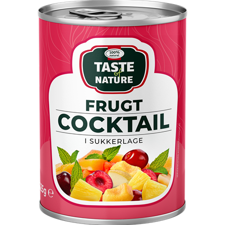 Taste of Nature Frugt Cocktail 425/230 g