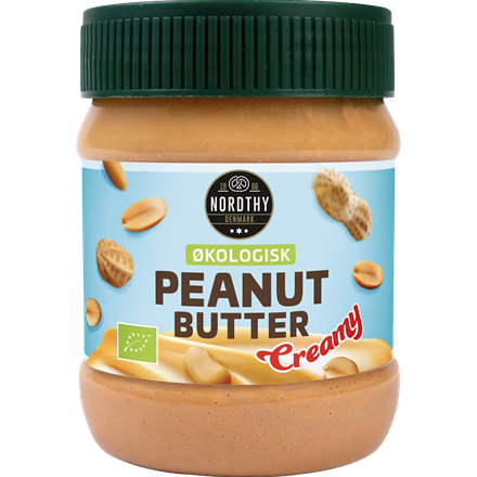 Nordthy Økologisk Peanutbutter Creamy 340 g