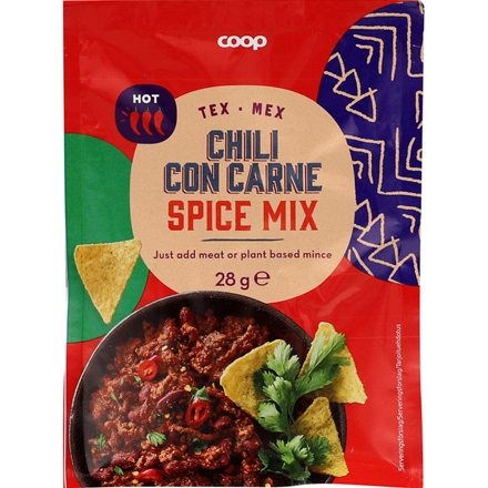 Coop Chili Con Carne Spice Mix 28 g