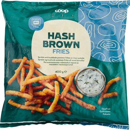 Coop Hash Brown Fries 400 g
