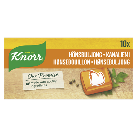 Knorr Hønsebouillon, 10 tern, 100 g