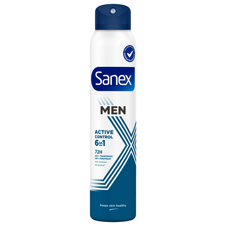 Sanex Men Active Control 72H Deo Spray 200 ml