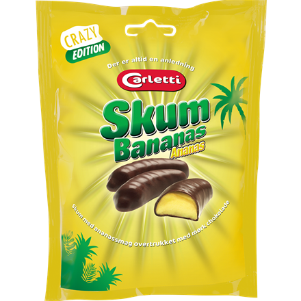 Carletti Skumbananas Ananas 70 g