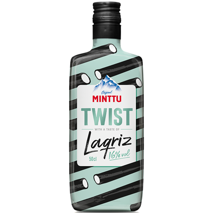 Minttu Twist Laqriz 16% 0,5 l