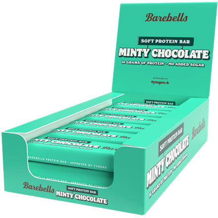 Barebells Protein Bar Minty Chocolate 12x55 g