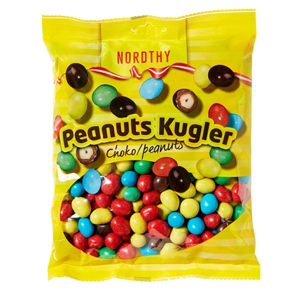 Nordthy Peanuts Kugler 650 g