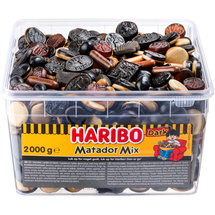 Haribo Matador Dark Mix 2000 g