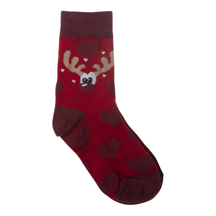 Julestrømper Rød str. 37-41