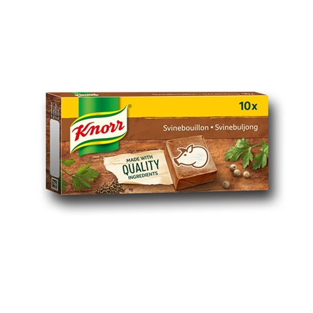 Knorr Svinekødkraft, 10 tern, 120 g