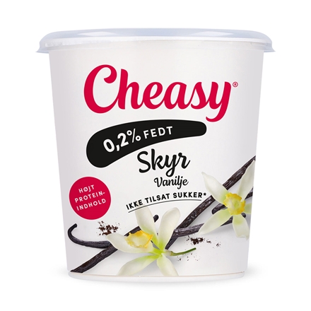 Cheasy Skyr Vanilje 0,2% 1 kg