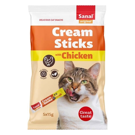 Chrisco -  Cream Sticks with Chicken 75g