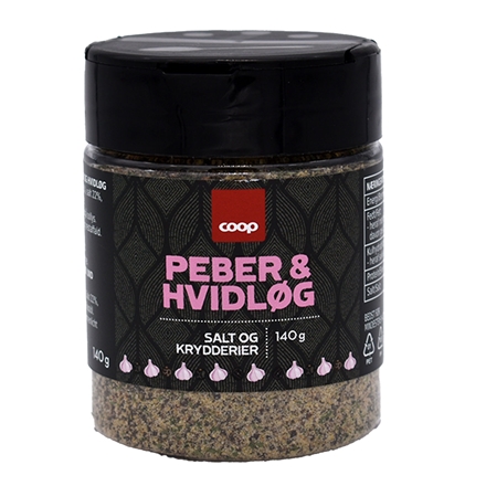 Coop Hvidløgspeber 140 g